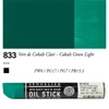 Olejová farba v tvare tyčinky Sennelier Oil Stick, 38 ml - 833, cobalt green light