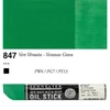 Olejová farba v tvare tyčinky Sennelier Oil Stick, 38 ml - 847, veronese green