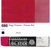 Olejová farba v tvare tyčinky Sennelier Oil Stick, 96 ml - 686, primary red