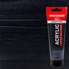 Akrylová farba Talens Amsterdam, 120 ml - 850, metallic black