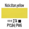 Akrylová farba Talens Amsterdam, 20 ml - 274, nickel titanium yellow