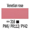 Akrylová farba Talens Amsterdam, 250 ml - 316, venetian rose