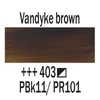 Akrylová farba Talens Amsterdam, 250 ml - 403, vandyke brown