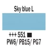 Akrylová farba Talens Amsterdam, 20 ml - 551, sky blue light