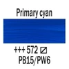 Akrylová farba Talens Amsterdam, 20 ml - 572, primary cyan