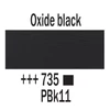 Akrylová farba Talens Amsterdam, 500 ml - 735, oxide black