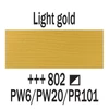 Akrylová farba Talens Amsterdam, 250 ml - 802, light gold