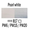 Akrylová farba Talens Amsterdam, 250 ml - 817, pearl white