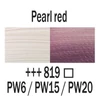 Akrylová farba Talens Amsterdam, 20 ml - 819, pearl red