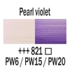Akrylová farba Talens Amsterdam, 20 ml - 821, pearl violet