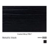 Akrylová farba Talens Amsterdam, 120 ml - 850, metallic black