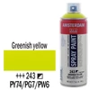 Akrylová farba v spreji na vodnej báze Talens Amsterdam, 400 ml - 243, greenish yellow