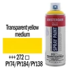 Akrylová farba v spreji na vodnej báze Talens Amsterdam, 400 ml - 272, transparent yellow medium