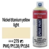 Akrylová farba v spreji na vodnej báze Talens Amsterdam, 400 ml - 279, nickel titanium yellow light