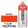 Akrylová farba v spreji na vodnej báze Talens Amsterdam, 400 ml - 311, vermilion