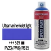 Akrylová farba v spreji na vodnej báze Talens Amsterdam, 400 ml - 519, ultramarine violet light