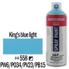 Akrylová farba v spreji na vodnej báze Talens Amsterdam, 400 ml - 558, king's blue light