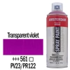 Akrylová farba v spreji na vodnej báze Talens Amsterdam, 400 ml - 561, transparent violet