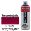 Akrylová farba v spreji na vodnej báze Talens Amsterdam, 400 ml - 567, permanent red violet