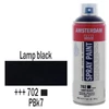 Akrylová farba v spreji na vodnej báze Talens Amsterdam, 400 ml - 702, lamp black