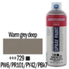 Akrylová farba v spreji na vodnej báze Talens Amsterdam, 400 ml - 729, warm grey deep