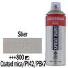 Akrylová farba v spreji na vodnej báze Talens Amsterdam, 400 ml - 800, silver