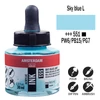 Akrylový atrament Talens Amsterdam, 30 ml - 551, sky blue light