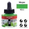 Akrylový atrament Talens Amsterdam, 30 ml - 672, reflex green