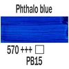 Akrylová farba Talens Art Creation, 75 ml - 570, Phthalo blue