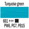 Akrylová farba Talens Art Creation, 75 ml - 661, Turquoise green