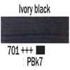 Akrylová farba Talens Art Creation, 200 ml - 701, Ivory black