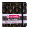 Náčrtník a skicár Talens Art Creation Sketch Book, 140 g, 80 listov - 12x12 cm, Art Deco