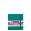 Náčrtník a skicár Talens Art Creation Sketch Book, 140 g, 80 listov - 12x12 cm, tmavozelený