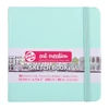 Náčrtník a skicár Talens Art Creation Sketch Book, 140 g, 80 listov - 12x12 cm, mätový