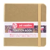 Náčrtník a skicár Talens Art Creation Sketch Book, 140 g, 80 listov - 12x12 cm, farba bieleho zlata