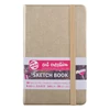 Náčrtník a skicár Talens Art Creation Sketch Book, 140 g, 80 listov - 9x14 cm, farba bieleho zlata