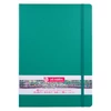Náčrtník a skicár Talens Art Creation Sketch Book, 140 g, 80 listov - A4, tmavozelený