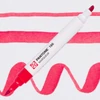 Obojstranný štetcový popisovač Talens Pantone - 186
