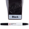 Obojstranný štetcový popisovač Talens Pantone - black