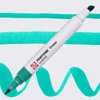 Obojstranný štetcový popisovač Talens Pantone - green