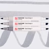 Sada obojstranných štetcových popisovačov Talens Pantone - 3 ks, Cool gray