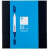 Sada obojstranných štetcových popisovačov Talens Pantone - 9 ks, Blue