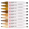 Sada obojstranných štetcových popisovačov Talens Pantone - 9 ks, Brown