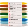 Sada obojstranných štetcových popisovačov Talens Pantone - 9 ks, Nature