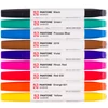Sada obojstranných štetcových popisovačov Talens Pantone - 9 ks, Primary