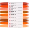 Sada obojstranných štetcových popisovačov Talens Pantone - 9 ks, Warm red