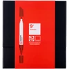 Sada obojstranných štetcových popisovačov Talens Pantone - 9 ks, Warm red
