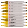Sada obojstranných štetcových popisovačov Talens Pantone - 9 ks, Yellow