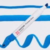 Obojstranný štetcový popisovač Talens Pantone - process blue