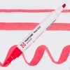 Obojstranný štetcový popisovač Talens Pantone - red 032